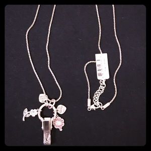 BNWT Brighton Flower Badge Lanyard